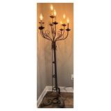 Ornate Candelabra Floor Lamp