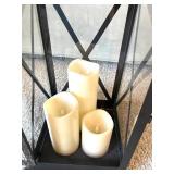 Westminster Clock, Lanterns & Candles Mixed Lot