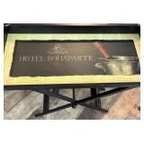 Wine Bar Table With Bonjour Chateau Deluxe Wine Opener & Glass Accessories