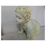 Crawling Baby Statue 12 x 12"...