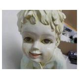 Crawling Baby Statue 12 x 12"...