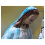 Mary Cement Statue - some damage 23...