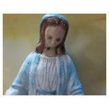 Mary Cement Statue - some damage 23...