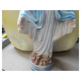 Mary Cement Statue - some damage 23...