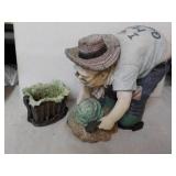 1 Heart My Garden Statue 10 x 10"...