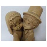 Couple Statue 10" tall...