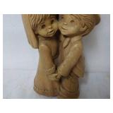 Couple Statue 10" tall...
