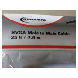 2 Innovera SVGA Male to Male Cables...