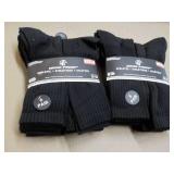 12 pair Black size 10-13 Wear Proof...