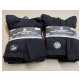 12 pair Black size 10-13 Wear Proof...
