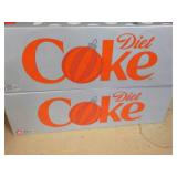 2 Diet Coke 12 packs...