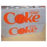 2 Diet Coke 12 packs...