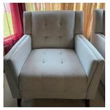 Noble House Upholstered Accent Chair #1