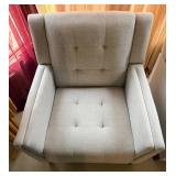 Noble House Upholstered Accent Chair #1