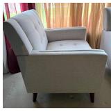 Noble House Upholstered Accent Chair #1