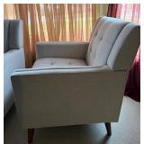 Noble House Upholstered Accent Chair #2