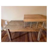 Wood Side Table Assortment (Lot of 3)