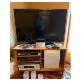 Sceptre TV & Entertainment Stand With Jvc Stereo System