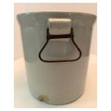 Red Wing Pottery Stoneware Crock 4 Gallon With Handles