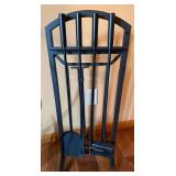 Fireplace Log Holder, Tool Set & Accessories Mixed Lot