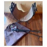 Log Carrier including Square Rigger Log Carriers & Fireplace Pokers