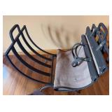 Log Carrier including Square Rigger Log Carriers & Fireplace Pokers