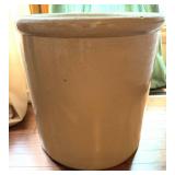 Vintage Red Wing Stoneware Crock - 20 Gallon With Wooden Lid