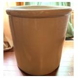 Vintage Red Wing Stoneware Crock - 20 Gallon With Wooden Lid