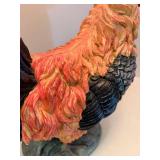 Cbk Ltd Rooster and Hen Figurines (Lot of 2)