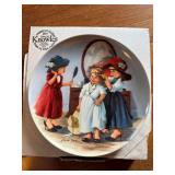 Edwin M. Knowles Jeannine Downs Friends I Remember Collector Plates (Lot of 8)