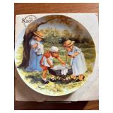 Edwin M. Knowles Jeannine Downs Friends I Remember Collector Plates (Lot of 8)