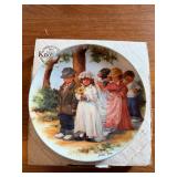 Edwin M. Knowles Jeannine Downs Friends I Remember Collector Plates (Lot of 8)