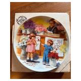 Edwin M. Knowles Jeannine Downs Friends I Remember Collector Plates (Lot of 8)