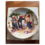 Edwin M. Knowles Jeannine Downs Friends I Remember Collector Plates (Lot of 8)