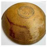 Wood Bowls & Woven Placemat Mixed Lot