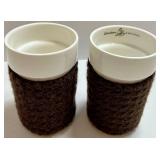 Picnic at Ascot Bamboo Charcuterie Board Serving Set With Mugs, Bowls & Sleeves