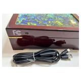 San Francisco Music Box Company Illuminated Van Gogh Iris Flower Music Box