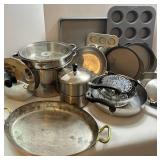 Cookware & Bakeware Mixed Lot including Calphalon