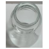 Set of 6 Clear Glass Replacement Shades