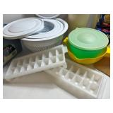 Assorted Kitchen Essentials including Pampered Chef, Ziploc, Tupperware