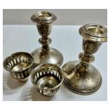 Sterling Silver Candlestick Holders (Lot of 2)