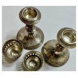 Sterling Silver Candlestick Holders (Lot of 2)