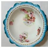 Vintage Hull Pottery Vase & Antique Bowl