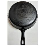 Griswold #8, Lodge & Phillip Richard Cast Iron Pan 4-piece Mixed Lot