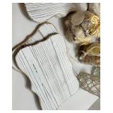 Beach Decor Mixed Lot With Shell Bags, Rope Bottles & Wood Signs