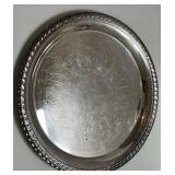 Silver Plated Platters & Trays Mixed Lot (4)