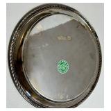 Silver Plated Platters & Trays Mixed Lot (4)