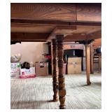 Wood Dining Table With 4 Chairs