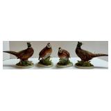 Lefton Pheasant & Bob White Figurines Mixed Lot