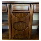 Wood Sideboard Cabinet With Drawers and Storage
